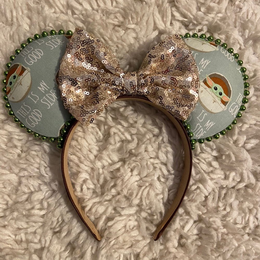 Baby Yoda Minnie Mouse Ears